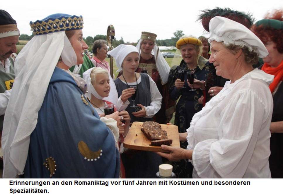 Posaunenchor begleitet kaiserliches Gefolge bei Gerichtstag